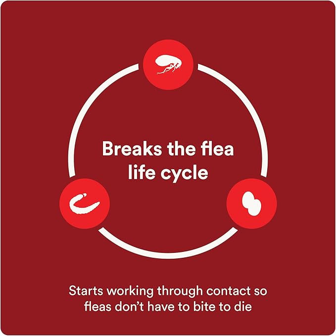 Ultra Flea and Tick Prevention for Dogs - Dog and Puppy Treatment and Control - Mosquito Repellent - Medium, Fast Acting Waterproof Topical Drops, 6 Month Supply