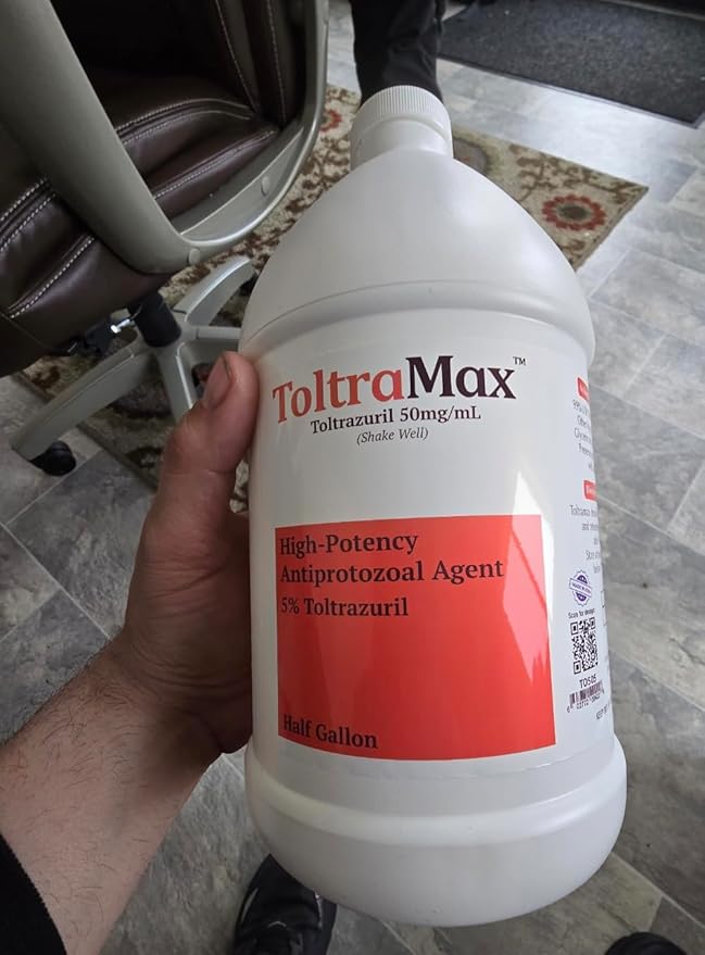 Toltrazuril 5.0% for Horses, Dogs, Cats, 1/2 Gallon, For Non-food chain animals, Chicken