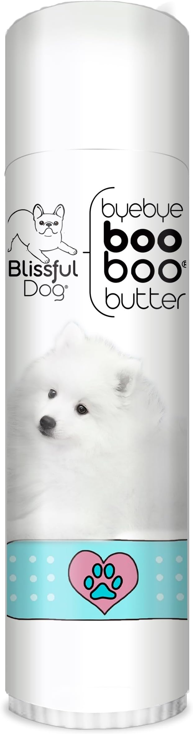 The Blissful Dog .50 oz Tube American Eskimo Booboo Butter