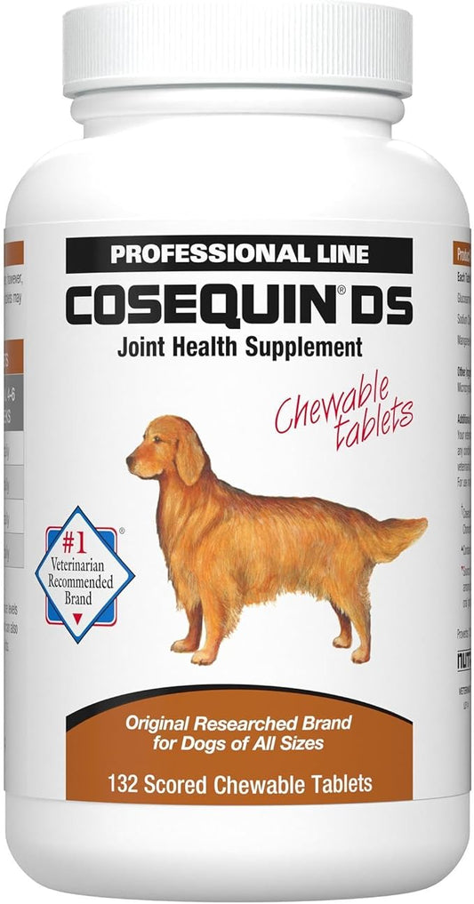 Nutramax Laboratories Cosequin DS Double Strength Chewables 132 Count