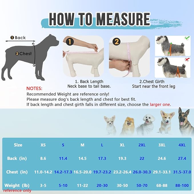 Lukovee Recovery Suit for Dogs, Zipper On Recovery Suit for Female Male Dog, Onesie Abdominal Wounds Cone E-Collar Alternative Prevent Licking Spay Recovery Suit (Medium, Purple Tie-dye)