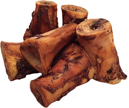 K9 Connoisseur Beef Marrow Dog Bones Long Lasting for Aggressive Chewers - USA Made Single Ingredient Dynamo Bone for Small and Medium Dogs Upto 50 Pounds - 6 Pack