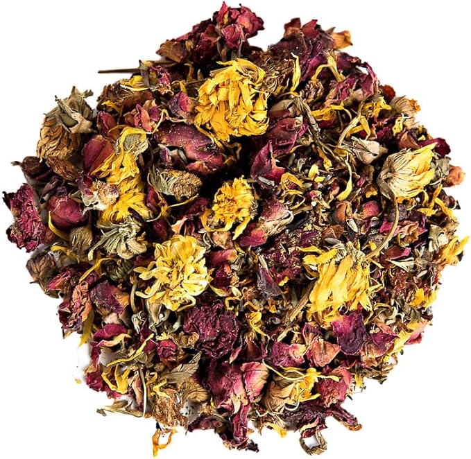 Small Pet Select - Flower Power Herbal Blend, a Natural Herbal Treat for Rabbits and Guinea Pigs, 4.4oz