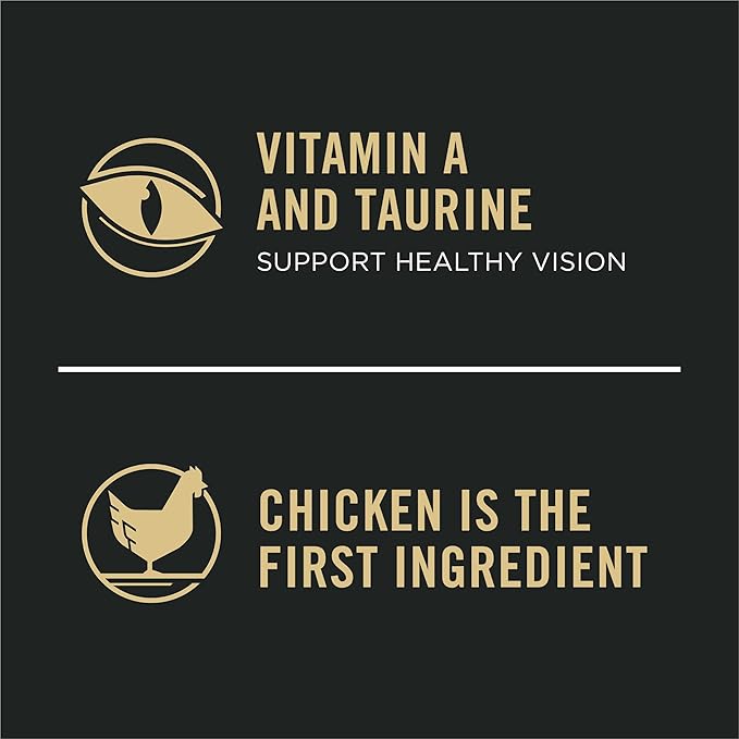 Purina Pro Plan High Protein Cat Food With Probiotics for Cats, Chicken and Rice Formula - 7 lb. Bag