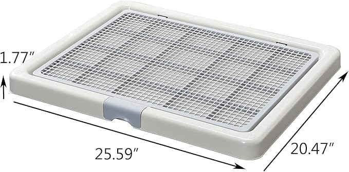 Smart Paws Corgi Potty Training Toilet,French Bulldog Training Tray,Pet Pads Holder,Dog Toilet 65X52CM