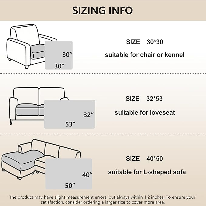 gogobunny 100% Double-Sided Waterproof Dog Bed Cover Pet Blanket Sofa Couch Furniture Protector for Puppy Large Dog Cat, Reversible (32x53 Inch (Pack of 1), Dark Blue/Light Blue)