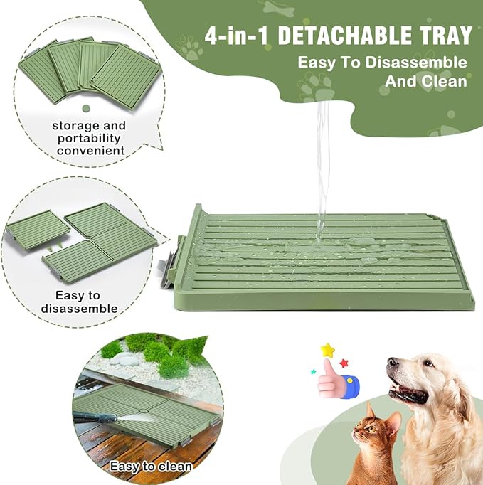 Puppy Pads & Holder Set – Includes 20 Extra Large 30×36in Pee Pads, Anti-Slip Leak-Proof Pee Pad Holder with Secure Lock for Puppies & Large Dogs and All Breeds
