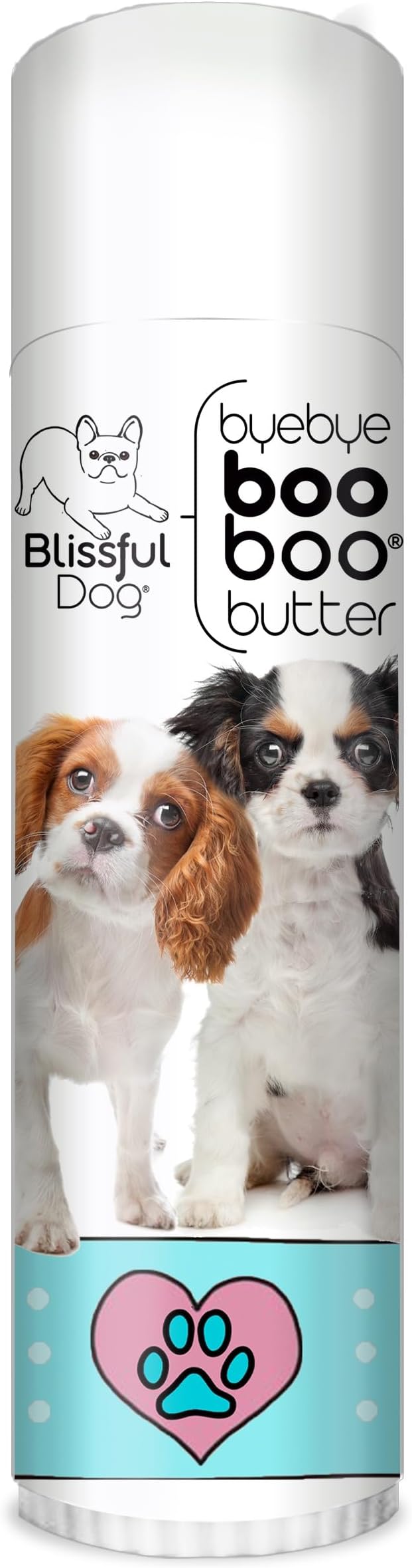 The Blissful Dog .50 oz Tube Cavalier King Charles Spaniel Booboo Butter