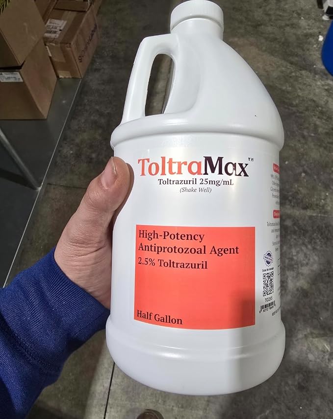 Toltrazuril 2.5% for Horses, Dogs, Cats, 1/2 Gallon, For Non-food chain animals