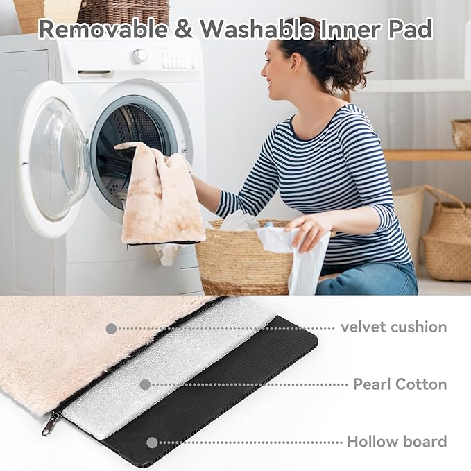 Petsfit Expandable Dog Carrier Large Cat Carrier, Soft-Sided Portable Collapsible Pet Travel Carrier for Kittens, Puppies or Small Animals, 19 x12x12 Inches, Black