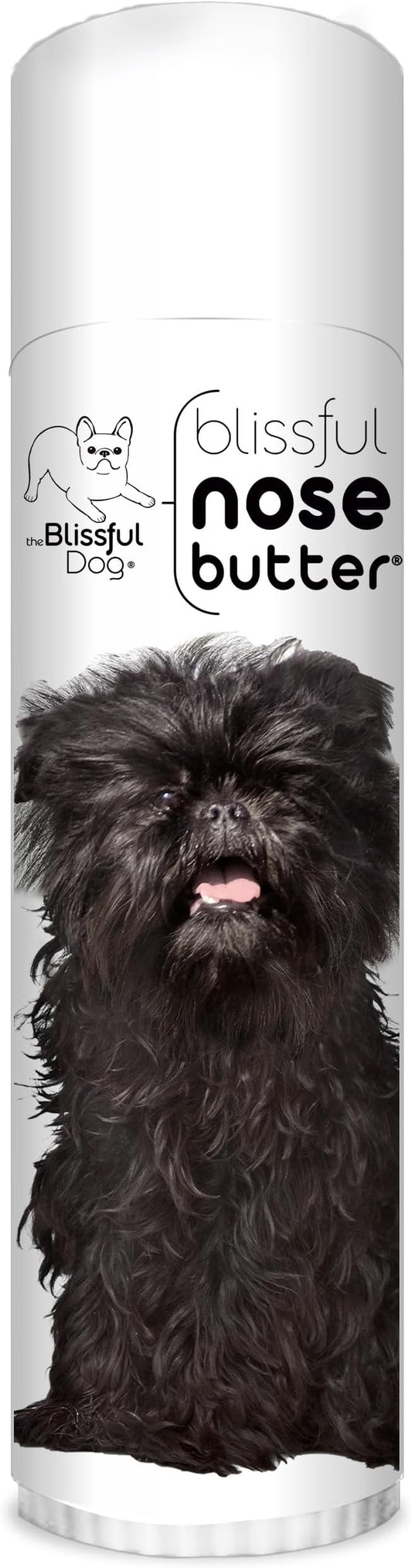 The Blissful Dog Affenpinscher Nose Butter for Dry, Cracked Skin, Lick-Safe Dog Nose Balm with Moisturizing Shea Butter, Almond, Olive, and Essential Oils, Pet Supplies, Uncented, 0.50 oz.