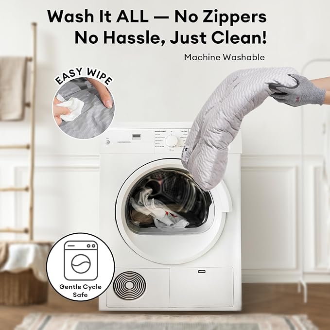 FUNNY FUZZY Washable XL Dog Crate Bed for Extral Large Dogs,Reversible Plush Flat Dog Bed Mat, Pillows,Soft Comfy Kennel Pad,Pet Sleeping Mattress,Pet Cushion,42" × 28", Charcoal Grey