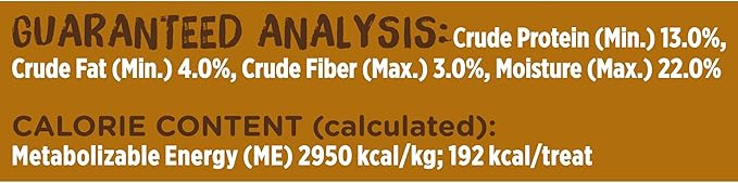 Rachael Ray Nutrish Soup Bones Dog Treats, Beef & Barley Flavor, 6 Bones