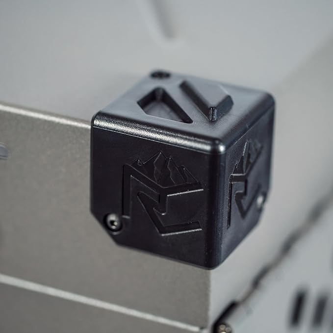 ROCK CREEK CRATES Collapsible Dog Crate: Meticulously Engineered, Durable Aluminum Construction, Non Slip Feet | 10 Year Warranty | Ideal for Indoor & Vehicle Use (Gray, 30 Inch)