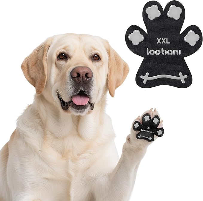 Paw Pads for Dogs Traction for Senior Dogs - Non Slip Sticky Dog Paw Grip Pads Covers, Anti-Slip Adhesive Dog Paw Pads for Slippery Hardwood Floors to Prevent Slipping While Walking Running