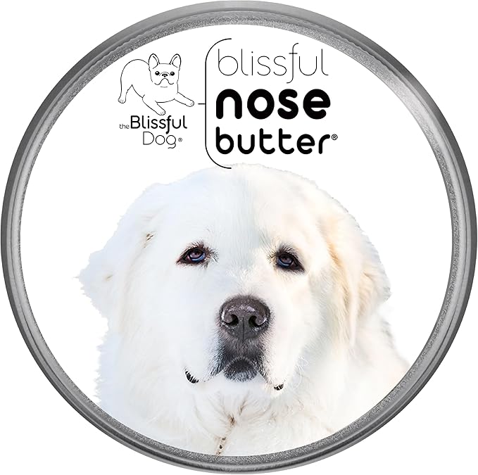 The Blissful Dog Great Pyrenees Unscented Nose Butter - Dog Nose Butter, 16 Ounce