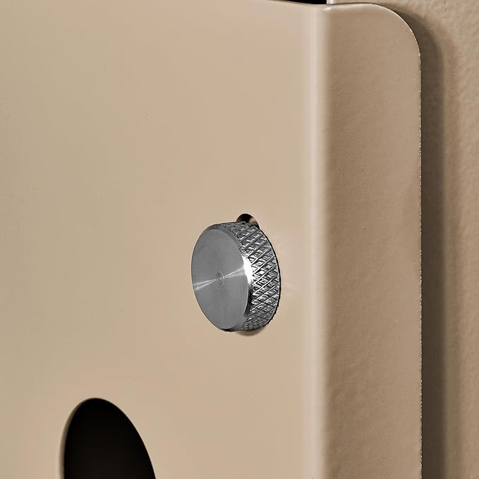 Heavy Duty Fully Collapsible Powder-Coated Aluminum Dog Crate - Medium (Tan)