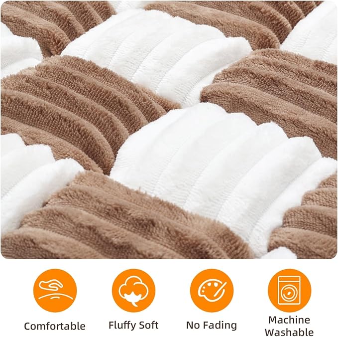 Dog Bed Mat for Car Back Seat Extenders, Washable Non-Slip Travel Cover for Back Seat - 24.8"x54", Brown