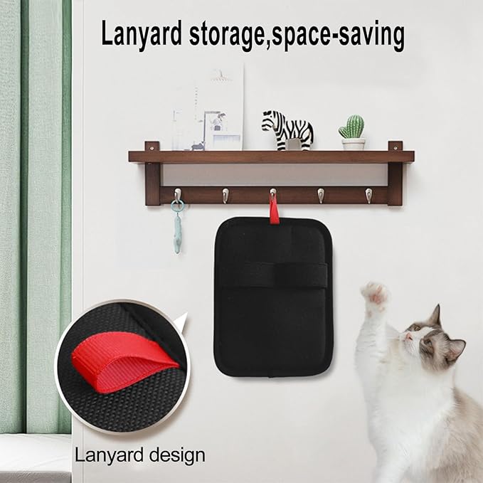 Pet Hair Removal Glove, Electrostatic Pet Hair Removal Gloves, Cat Comb, Dog Comb, Washable Reusable Dogs Cats Hair Gloves for Furniture, Bed, Sheets, Couch, Clothes, Carpet, Car Seat, Curtain