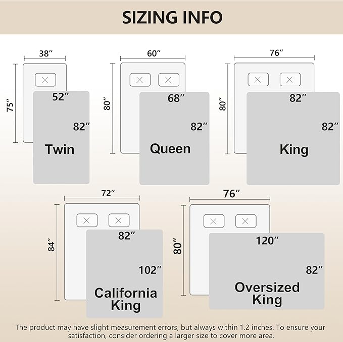 gogobunny 100% Double-Sided Waterproof Dog Bed Cover Pet Blanket Sofa Couch Furniture Protector for Puppy Large Dog Cat, Reversible (82x120 Inch (Pack of 1), Dark Chocolate/Light Chocolate)