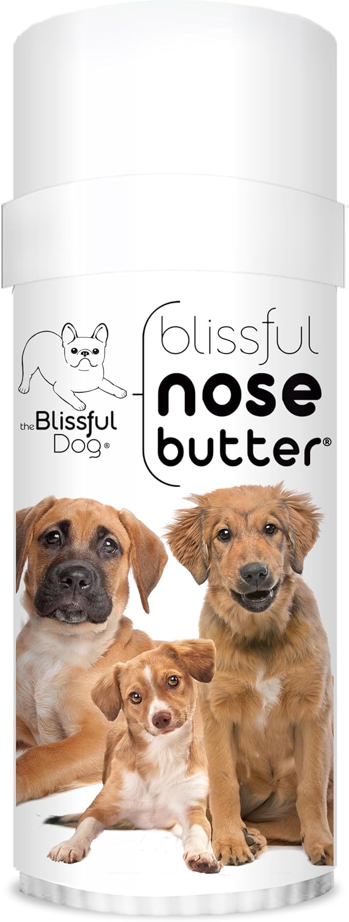 The Blissful Dog Mixed Breed Unscented Nose Butter - Dog Nose Butter, 2 Ounce