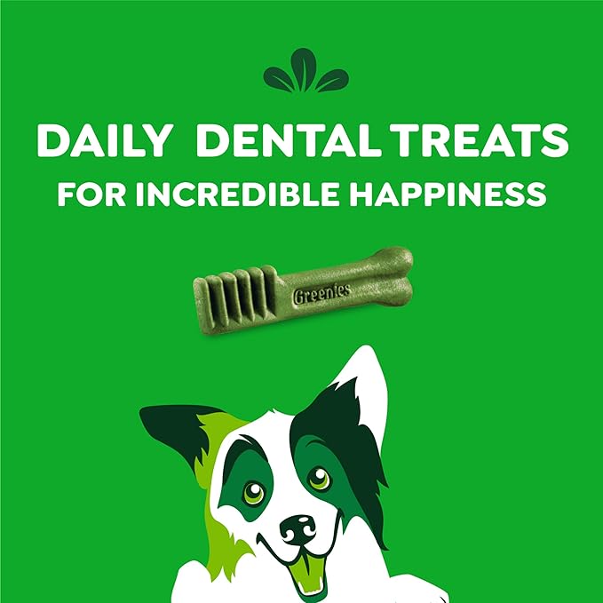 Greenies Regular Dental Dog Treats, 3-Flavor Variety Pack, (3) 12 oz. Pouches, 36 Total Treats