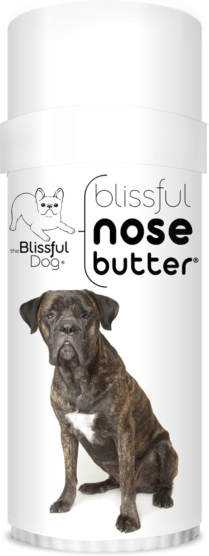 The Blissful Dog Cane Corso Nose Butter, Versatile Dog Nose Balm for Dry Nose, Handcrafted Nose Moisturizer, Easy-to-Apply Dog Essentials, Unscented, 2 oz.