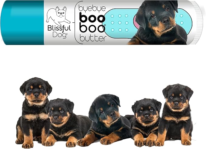 The Blissful Dog .15 oz Tube Rottweiler Booboo Butter