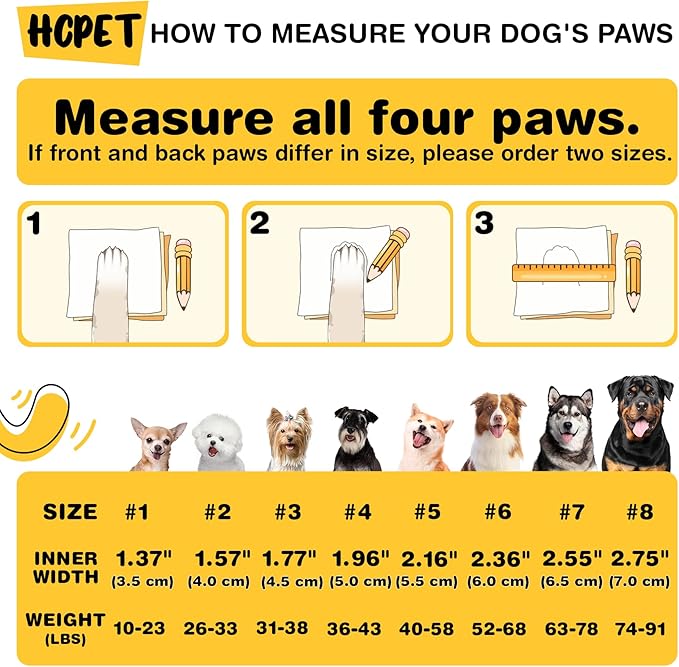 Hcpet Dog Shoes for Large Dogs, Breathable Dog Booties for Small Medium Dogs, Anti-Slip Dog Boots & Paw Protectors for Hot Pavement Winter Snow Hiking with Reflective Straps Pink Size 2