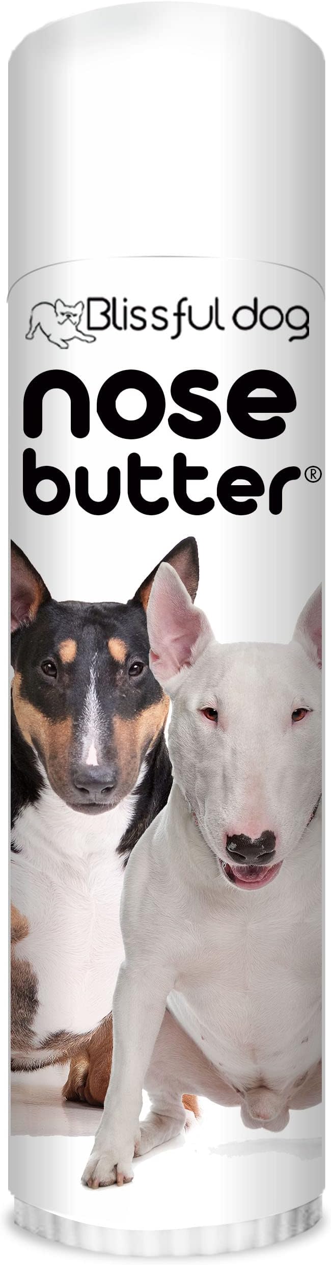 The Blissful Dog Terrier Nose Butter for Dry, Cracked Skin, Lick-Safe Dog Nose Balm with Moisturizing Shea Butter, Almond, Olive, and Essential Oils, Pet Supplies, Uncented, 0.50 oz.