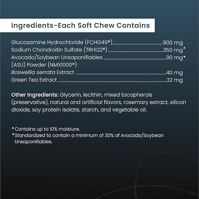 Nutramax Dasuquin for Large Dogs, Joint Health Supplement, Contains Glucosamine for Dogs, Plus Chondroitin, ASU and More, Supports Healthy Joints, Soft Chews, 150 Count
