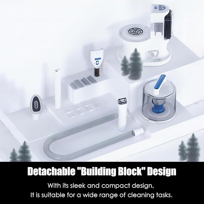 Pet Grooming Kit with 3.4L Oversized Vacuum Suction - 99% Pet Hair Removal - Professional Dog Clippers & Shedding Tools for Cats, Teddy, Poodle, Golden Retrievers