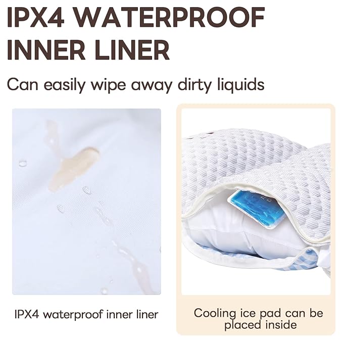 Stroller Cover for Pets, Removable & Washable Dog Stroller Cushion, Cushion & Cover for Dogs & Cats, Blue