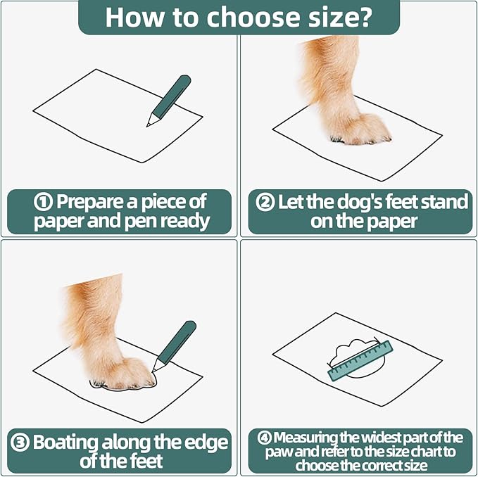 Hcpet Dog Shoes, Dog Boots for Small Dogs, Waterproof Medium Dog Booties Paw Protector for Summer Hot Pavement, Winter Snowy Day, Outdoor Walking, Indoor Hardfloors Anti Slip Sole Pink Size 3