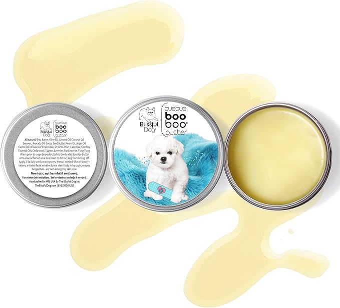 The Blissful Dog Bichon Frise Boo Boo Butter, 2-Ounce