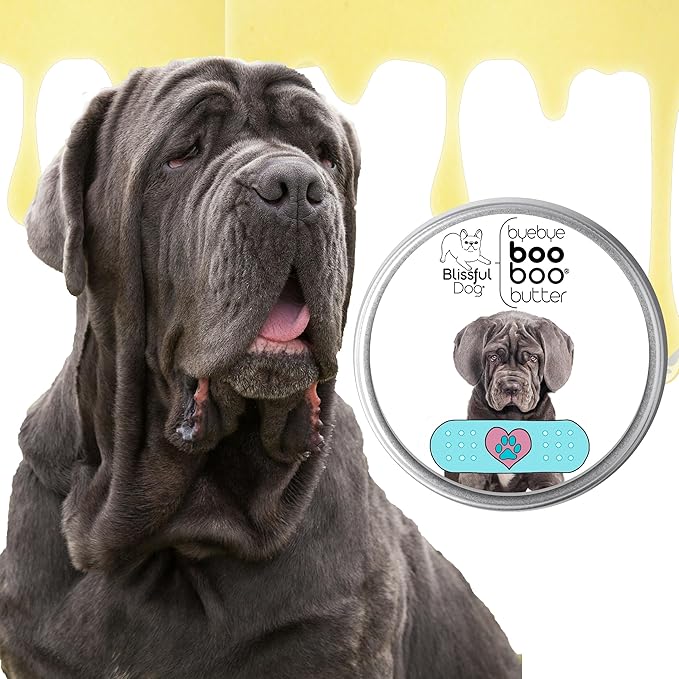The Blissful Dog 4 oz TIN Neapolitan Mastiff Booboo Butter