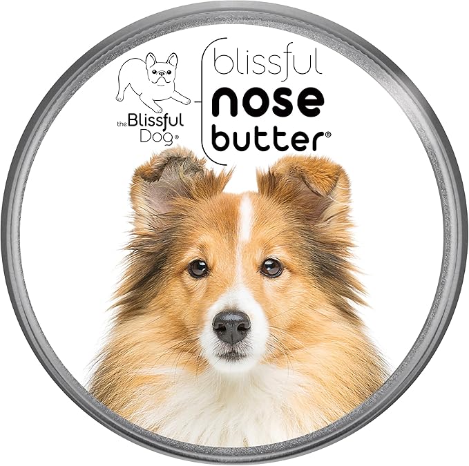 The Blissful Dog Shetland Sheepdog Unscented Nose Butter - Dog Nose Butter, 2 Ounce