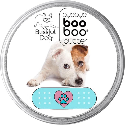The Blissful Dog 4 oz TIN Jack Russell Terrier Booboo Butter