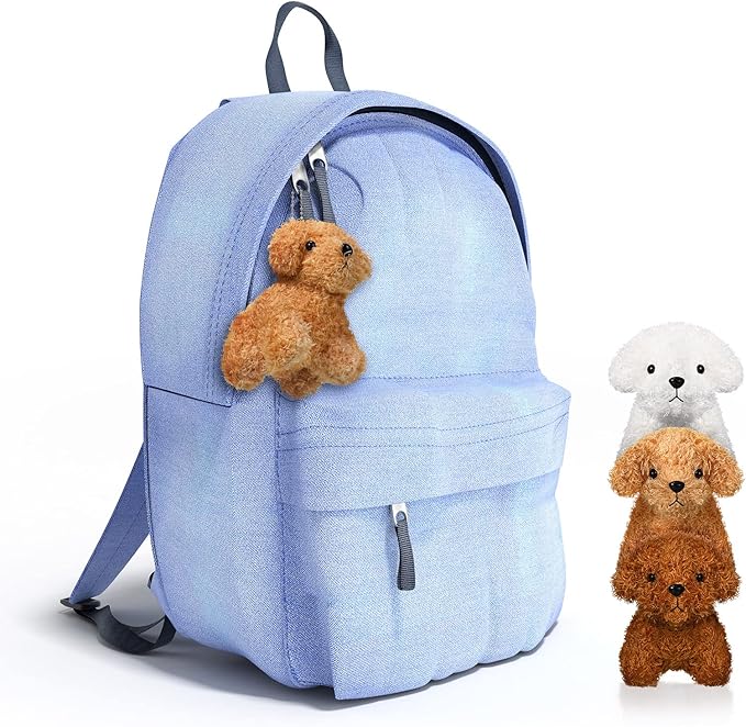 Skylety 12 Pack 5" Mini Dog Stuffed Animals Stuffed Puppies Bulk Small Plush Dogs Cute Soft Plush Toy Birthday Gift