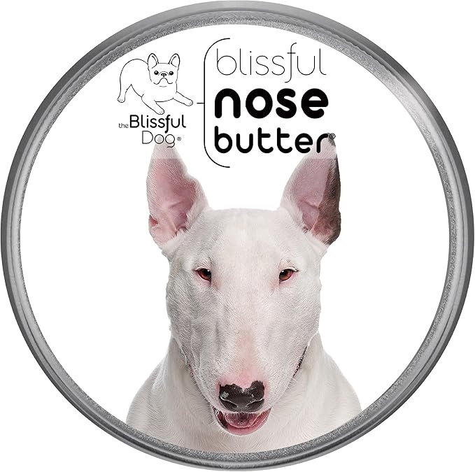 The Blissful Dog Bull Terrier Unscented Nose Butter, 1 oz