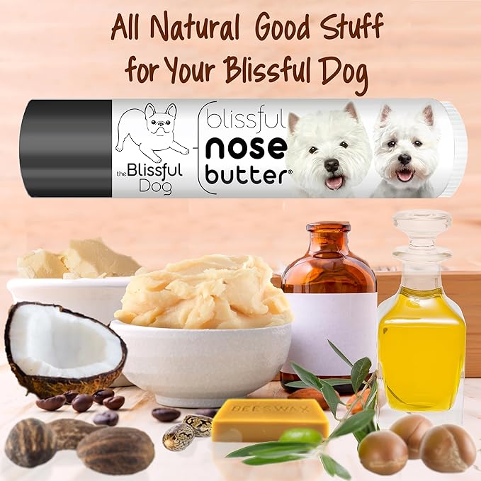 The Blissful Dog West Highland Terrier Unscented Nose Butter