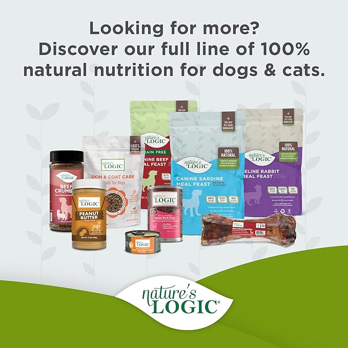 Nature's Logic Turkey Dry Cat Food (1 Pack), 15.4 lb