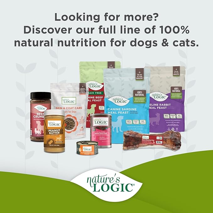Nature's Logic Canine Turkey Meal Feast, 4.4lbs