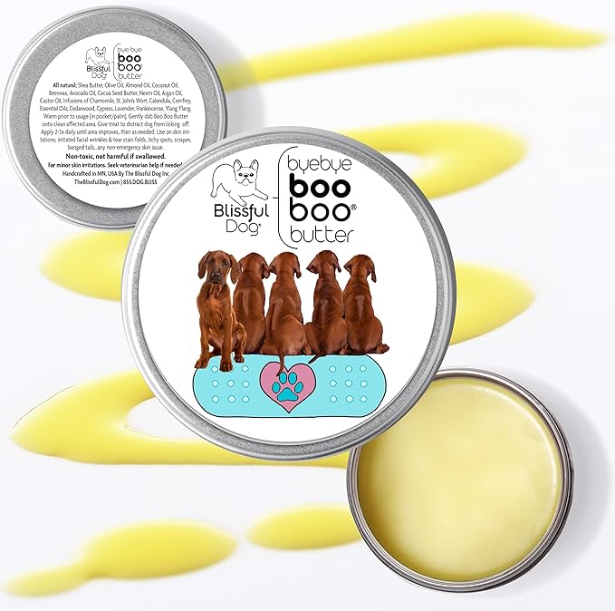 The Blissful Dog 2 oz TIN Rhodesian Ridgeback Booboo Butter