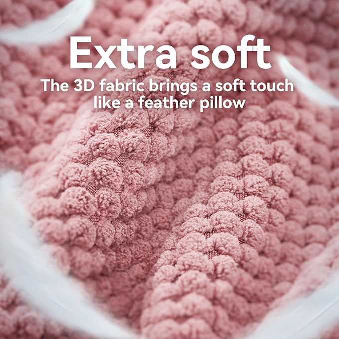 Soft Inflatable Dog Cone Collar for Small Medium Large Dogs - Neck Donut E Collar Alternative for Recovery After Surgery - Pink M