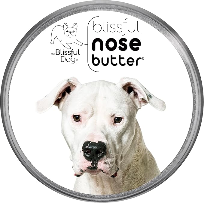 The Blissful Dog Dogo Argentino Unscented Nose Butter - Dog Nose Butter, 2 Ounce