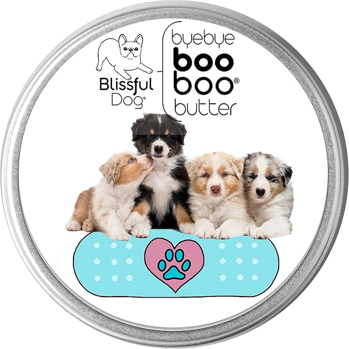 The Blissful Dog 2 oz TIN Australian Shepherd Booboo Butter