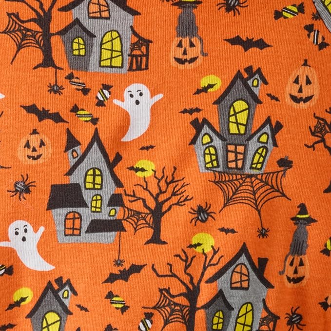 Rocky – The Orginal Lightweight Hooded TEE 100% Organic Cotton Dog Hoodie Pet Coat Sweater for Small, Medium, Large Dogs, Spooky, X-Large