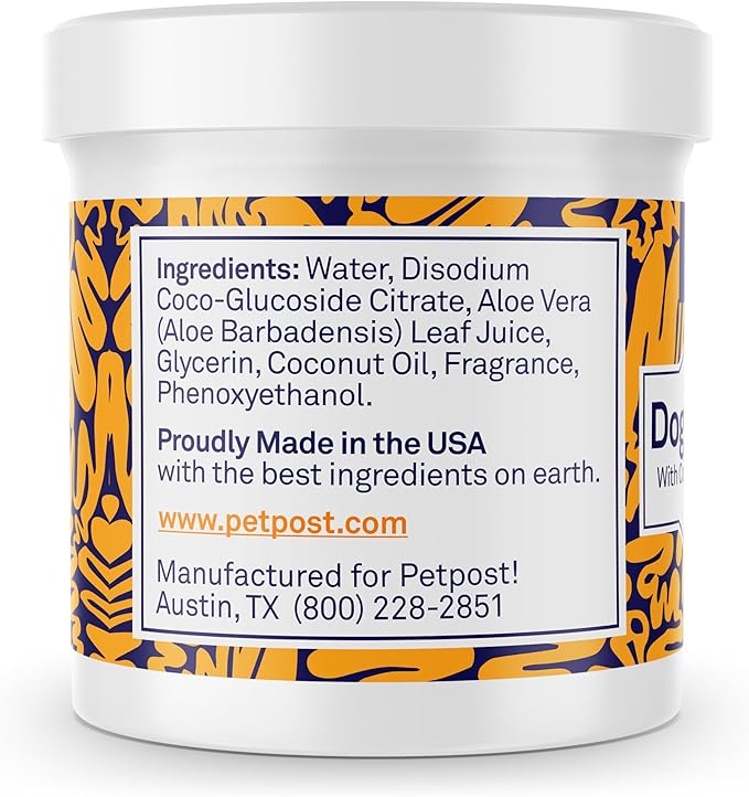 Petpost | Dog Ear Cleaner Wipes - Ultra Soft Cotton Pads in Coconut Oil Aloe Solution - Dog Ear Rinse & Cleanser 100 ct.