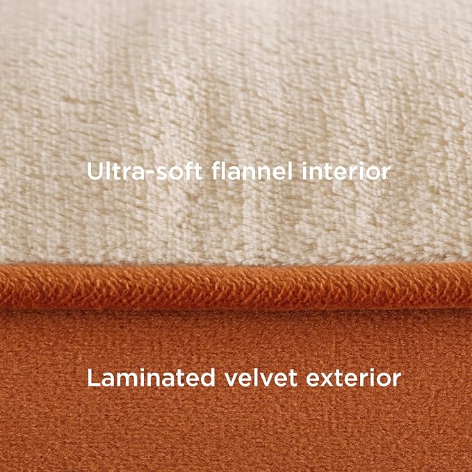 Bedsure Orthopedic Dog Bed Medium Size Dogs - Washable Medium Dog Cat Bed Waterproof, Comfort Pet Couch Sofa with Washable Removable Cover, Pets Bed with Nonskid Bottom, Ember Clay, 28"